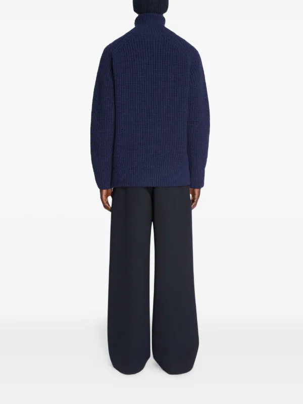 ☆値下げ☆ DRIES VAN NOTEN ランウェイ ロングコート　ネイビー ☆値下げ☆ DRIES VAN NOTEN ランウェイ ロングコート ネイビー