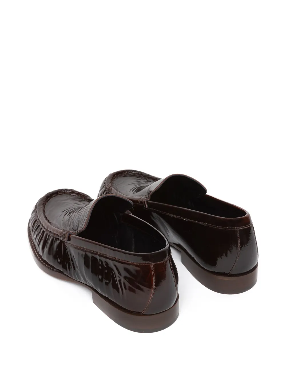 Dries Van Noten Patent-finish Leather Loafers