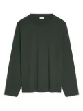 DRIES VAN NOTEN cotton long sleeve t-shirt - Green