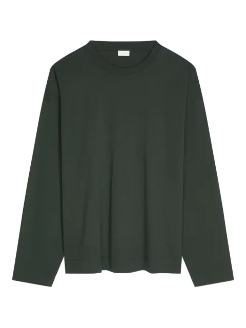 DRIES VAN NOTEN cotton long sleeve t-shirt