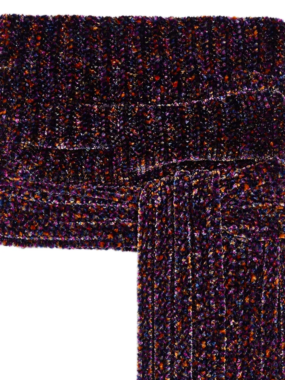 DRIES VAN NOTEN Gebreide sjaal - Paars