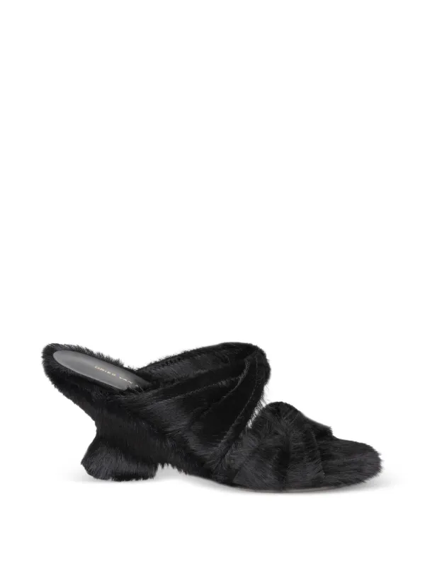 Ponyhair Leather madrid sandals Birkenstock Madrid Oiled Leather Big Buckle Sandals in  main image 2