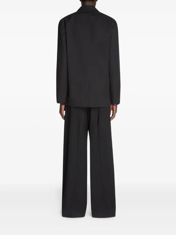 DRIES VAN NOTEN ダブルジャケット | ブラック | FARFETCH JP