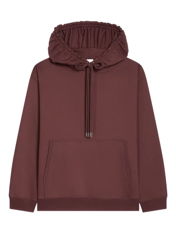 DRIES VAN NOTEN / ドリスヴァンノッテン | コットン フーデッド スウェット パーカ | S | ブラウン | レディース DRIES VAN NOTEN コットン パーカー | ブラウン | FARFETCH JP
