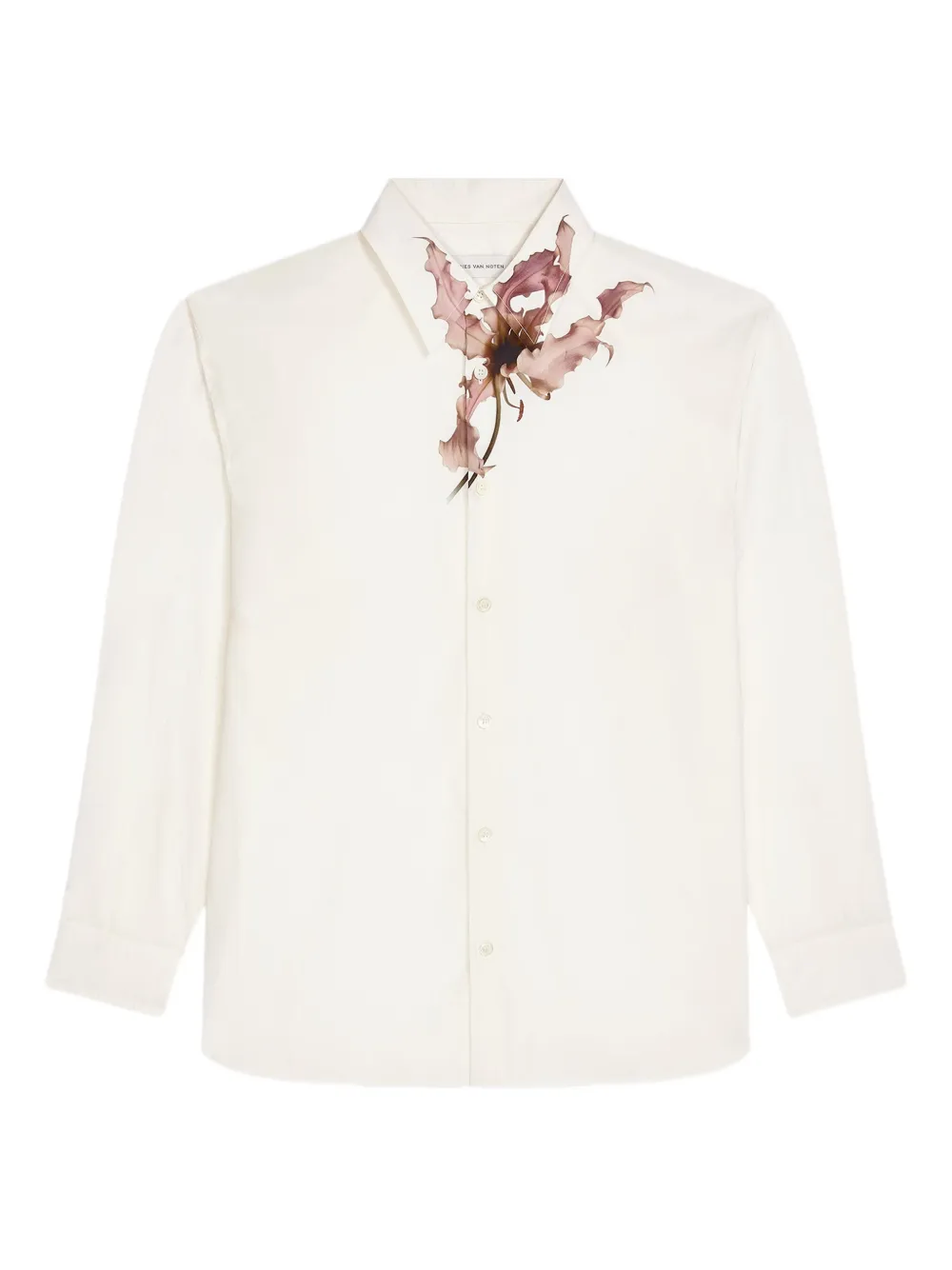 DRIES VAN NOTEN フローラル シャツ | ホワイト | Image 1