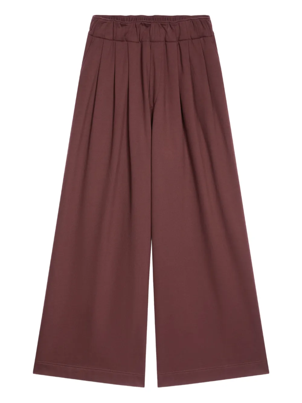 DRIES VAN NOTEN Broek met wijde pijpen Bruin