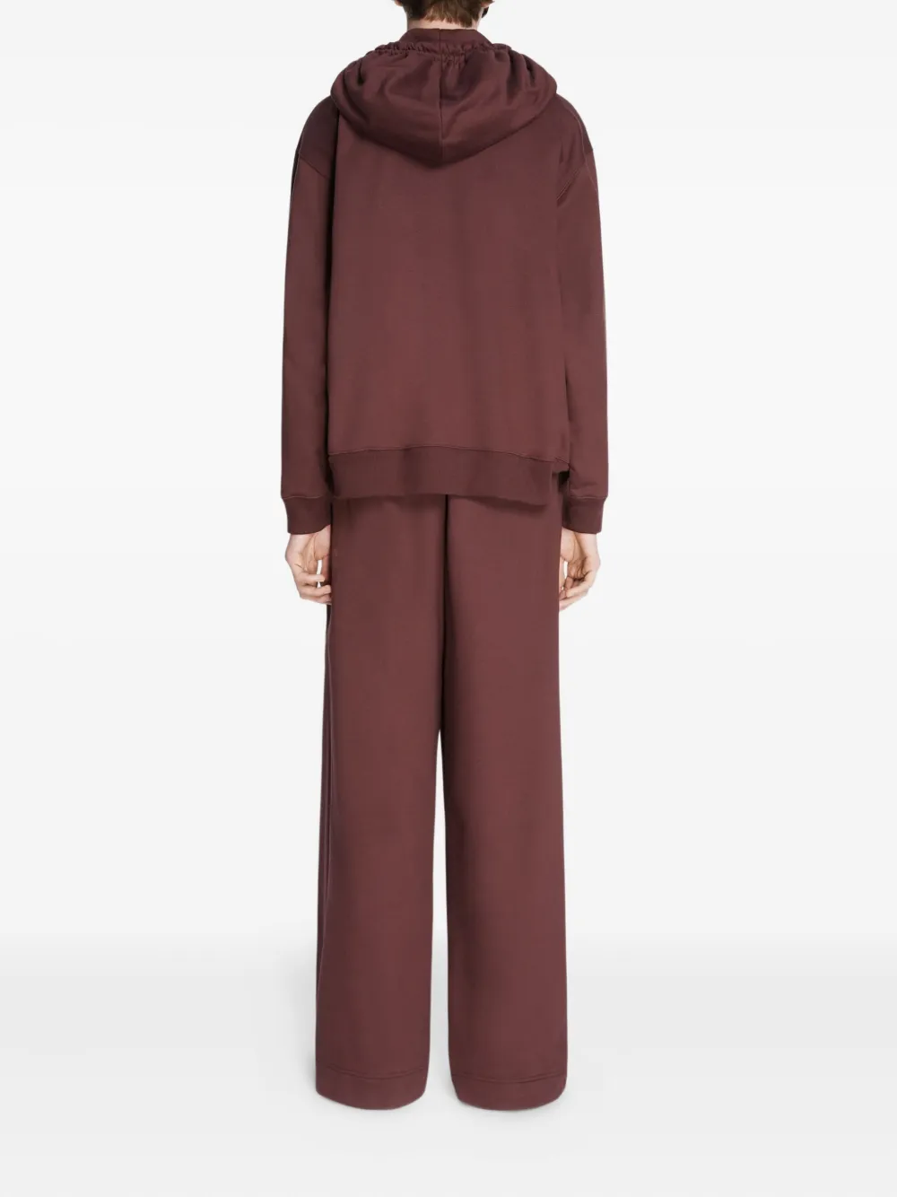 DRIES VAN NOTEN Broek met wijde pijpen Bruin