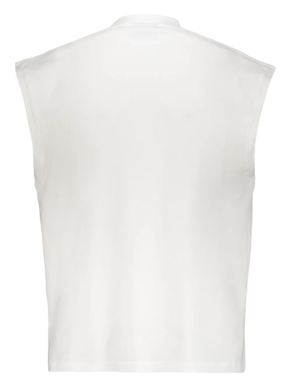 VETEMENTS Tanktop met borduurwerk Wit