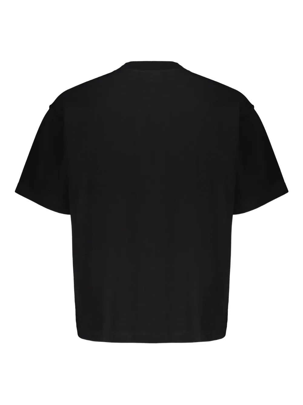 VETEMENTS T-shirt met logoprint Zwart