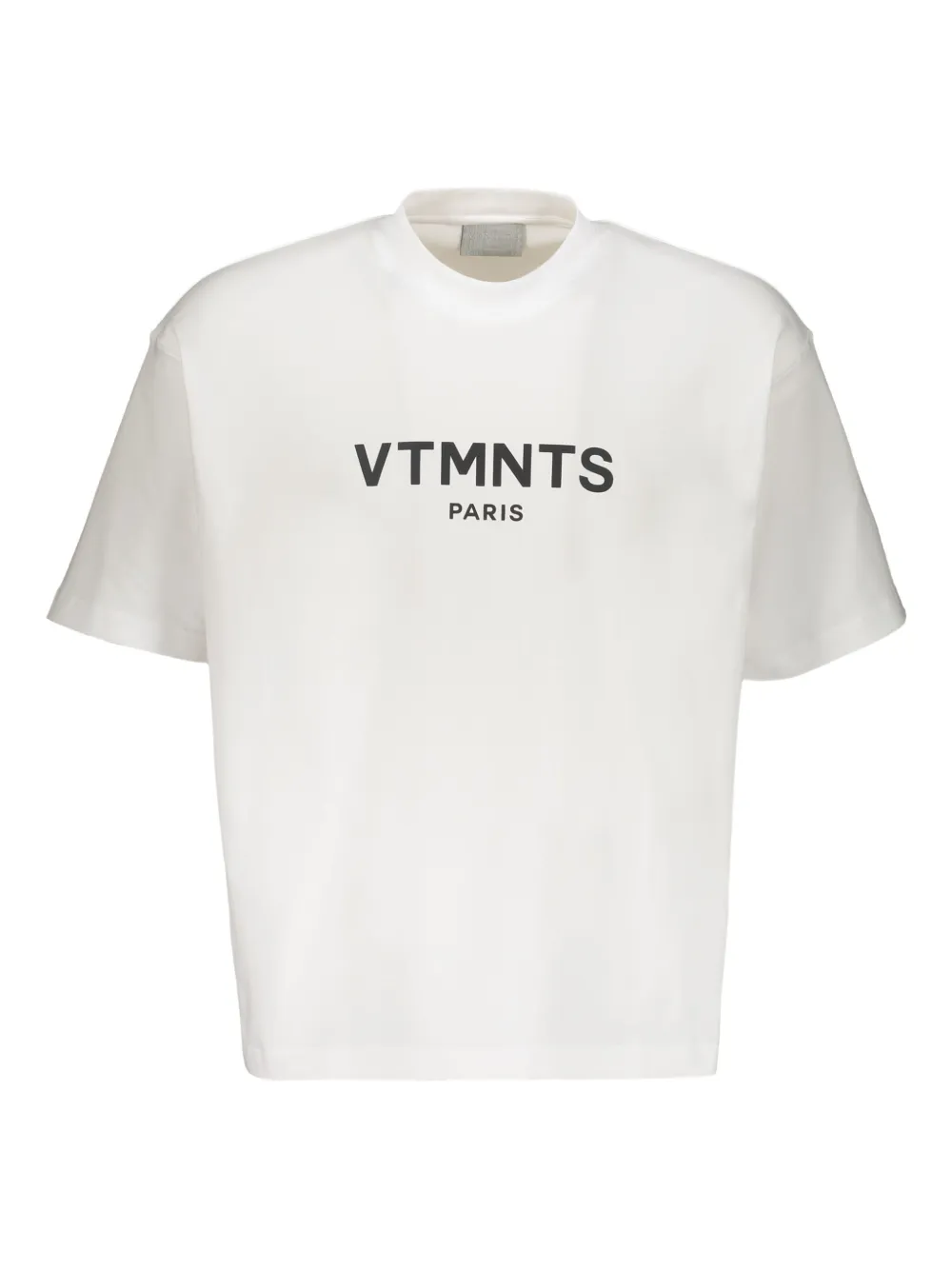 VETEMENTS T-shirt met logoprint Wit