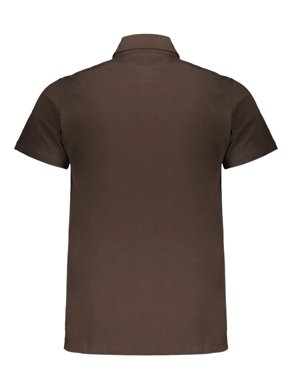 Moorer Pachino cotton polo shirt Bruin
