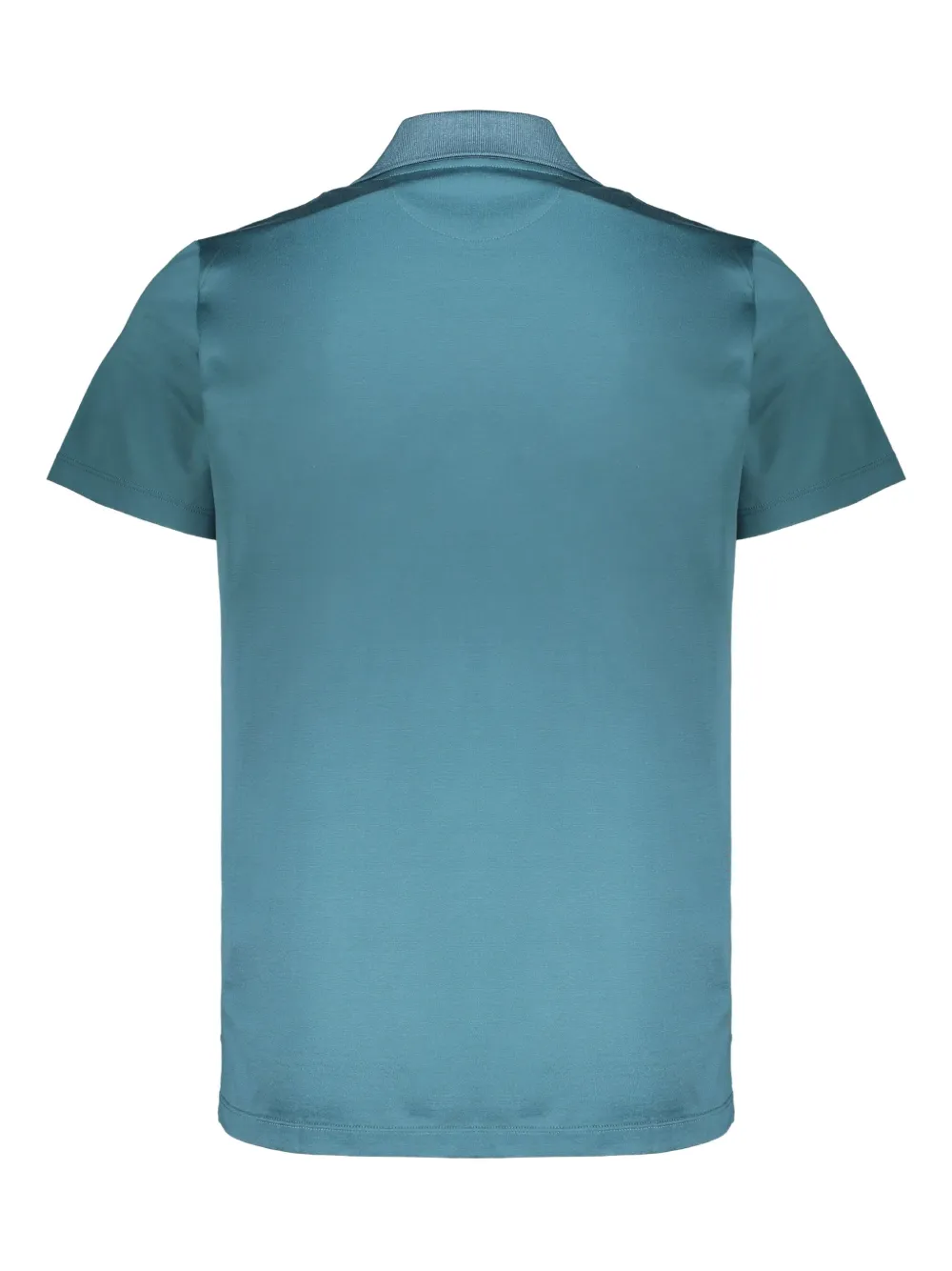 Moorer Poloshirt met klassieke kraag Blauw