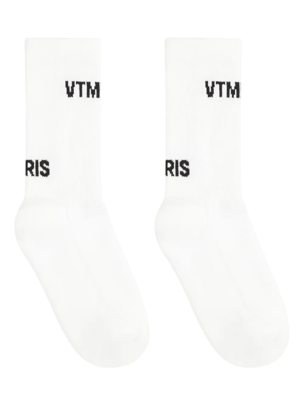 VETEMENTS logo socks Wit