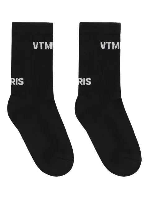 VETEMENTS Socken mit Logo-Muster