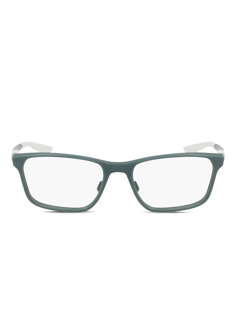 Nike rectangle-frame glasses | Green | Image 1