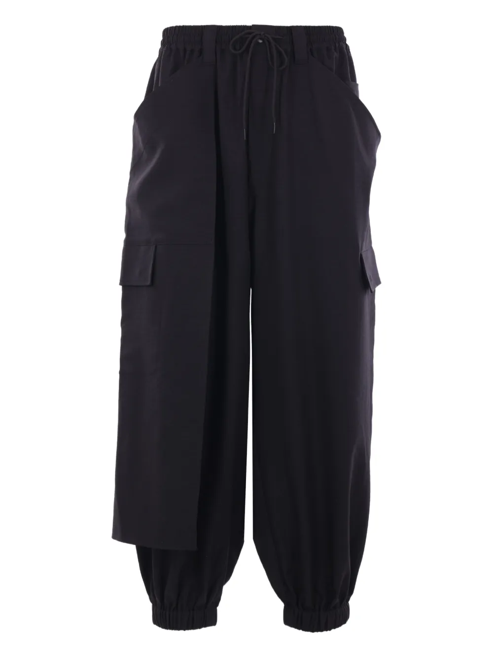 Y-3 drawstring-waist cargo pants | negro | Image 1