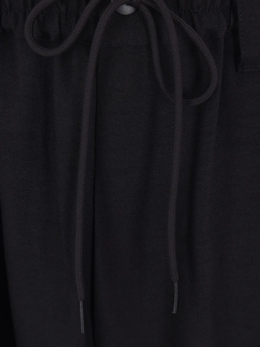Y-3 Cargo broek met trekkoord Zwart