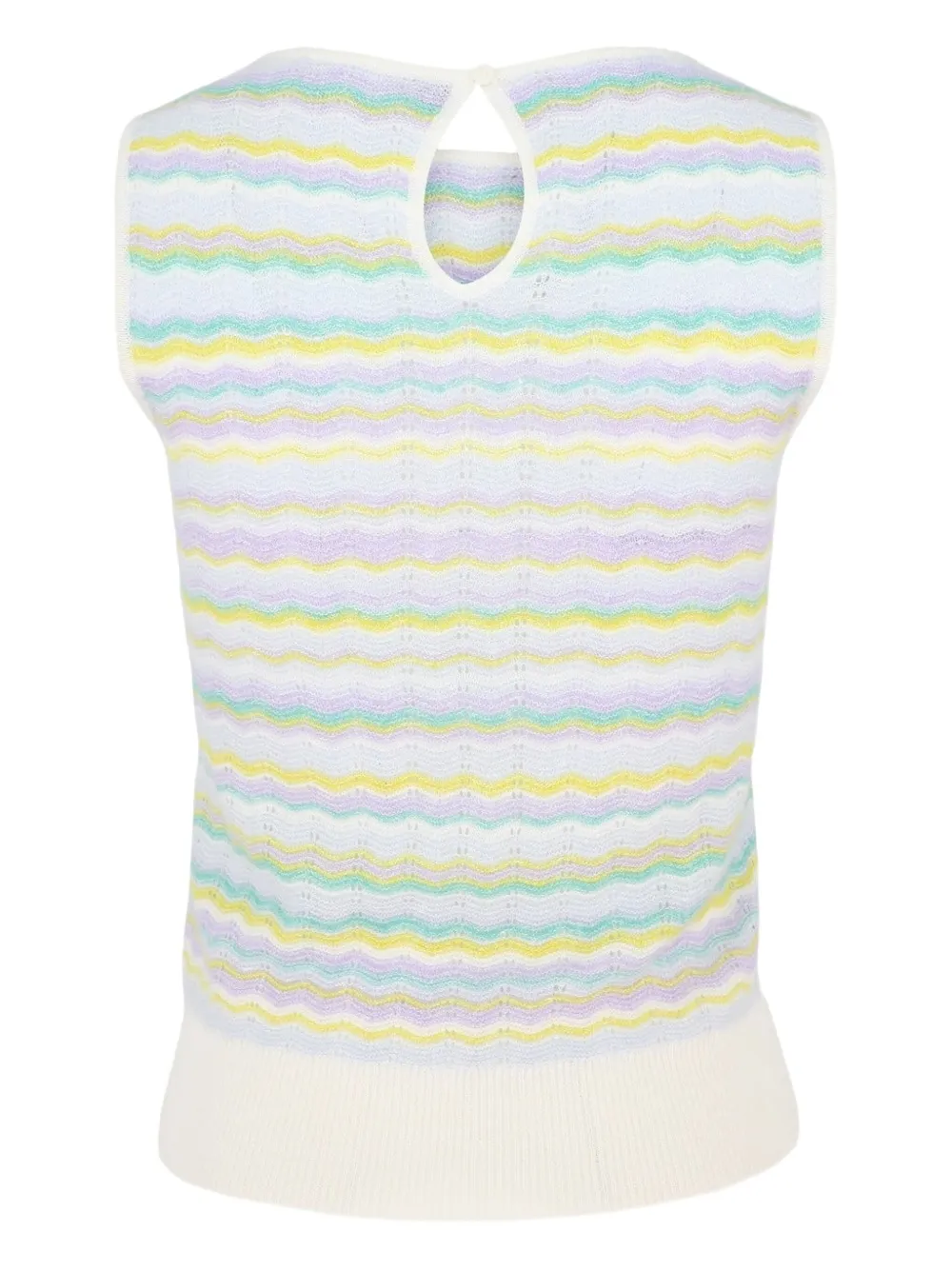 Margaret O'Leary Inc Chevron tank top | Vests & Tank Tops | Image 2