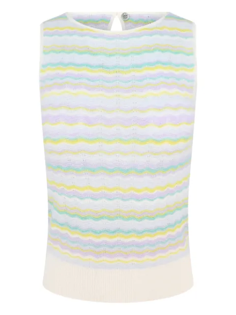 Margaret O'Leary Inc Chevron tank top