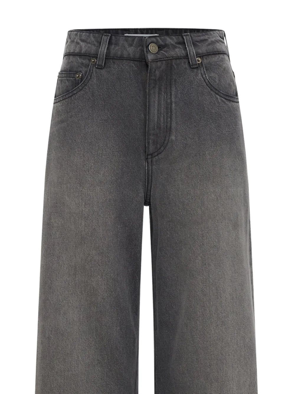 Marine Serre Moon Laser jeans - Grijs