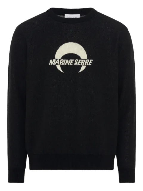 Marine Serre merino-wool sweater