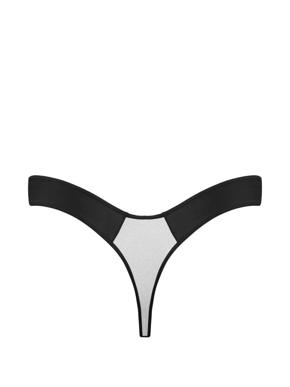  Maison Close Pure Tentation High-cut Thong - Black 