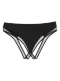 Maison Close Pure Tentation open high-waisted briefs - Black