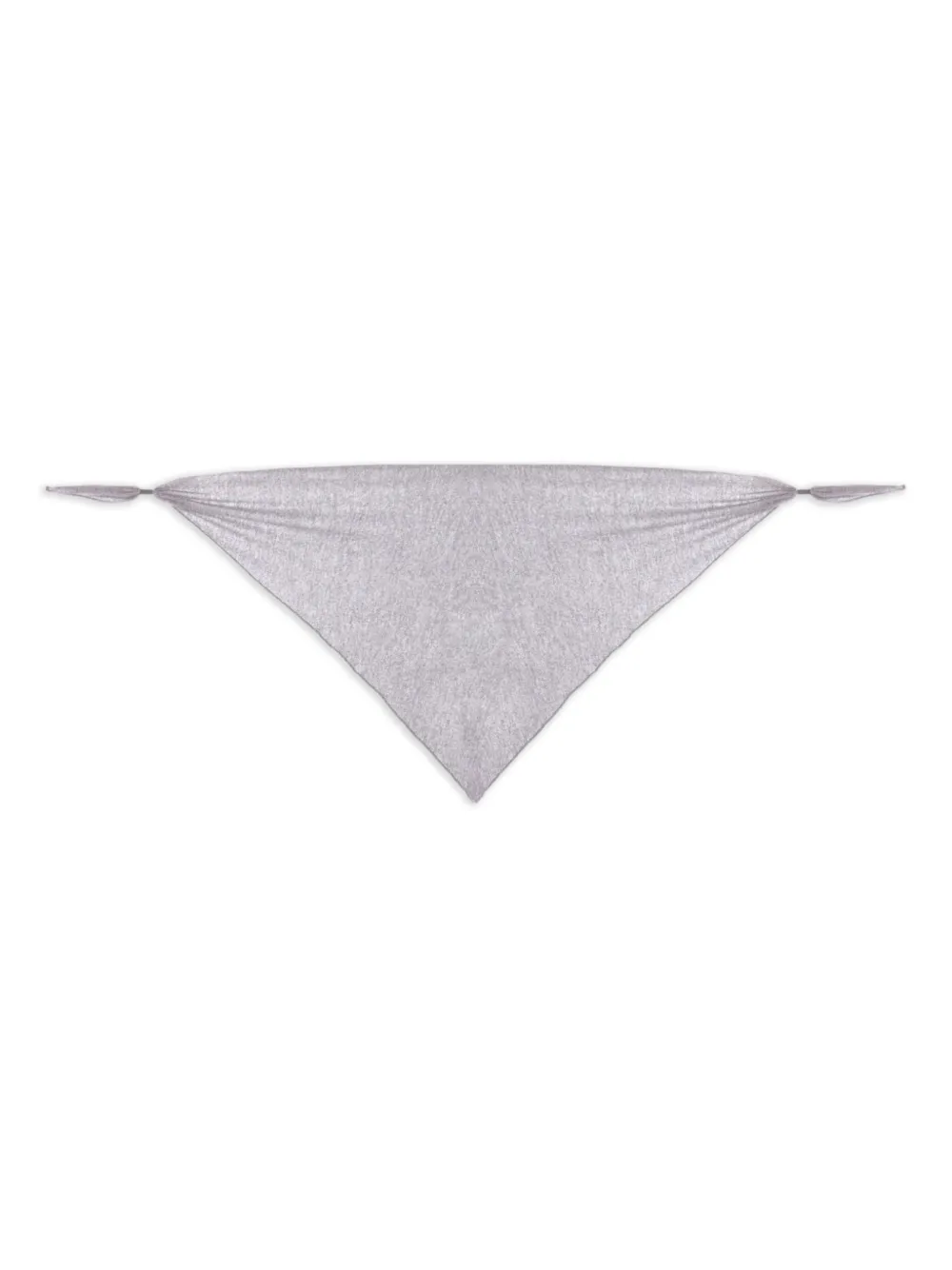 Brunello Cucinelli embellished-tie scarf Grijs