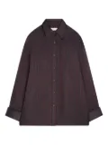 DRIES VAN NOTEN striped shirt - Red