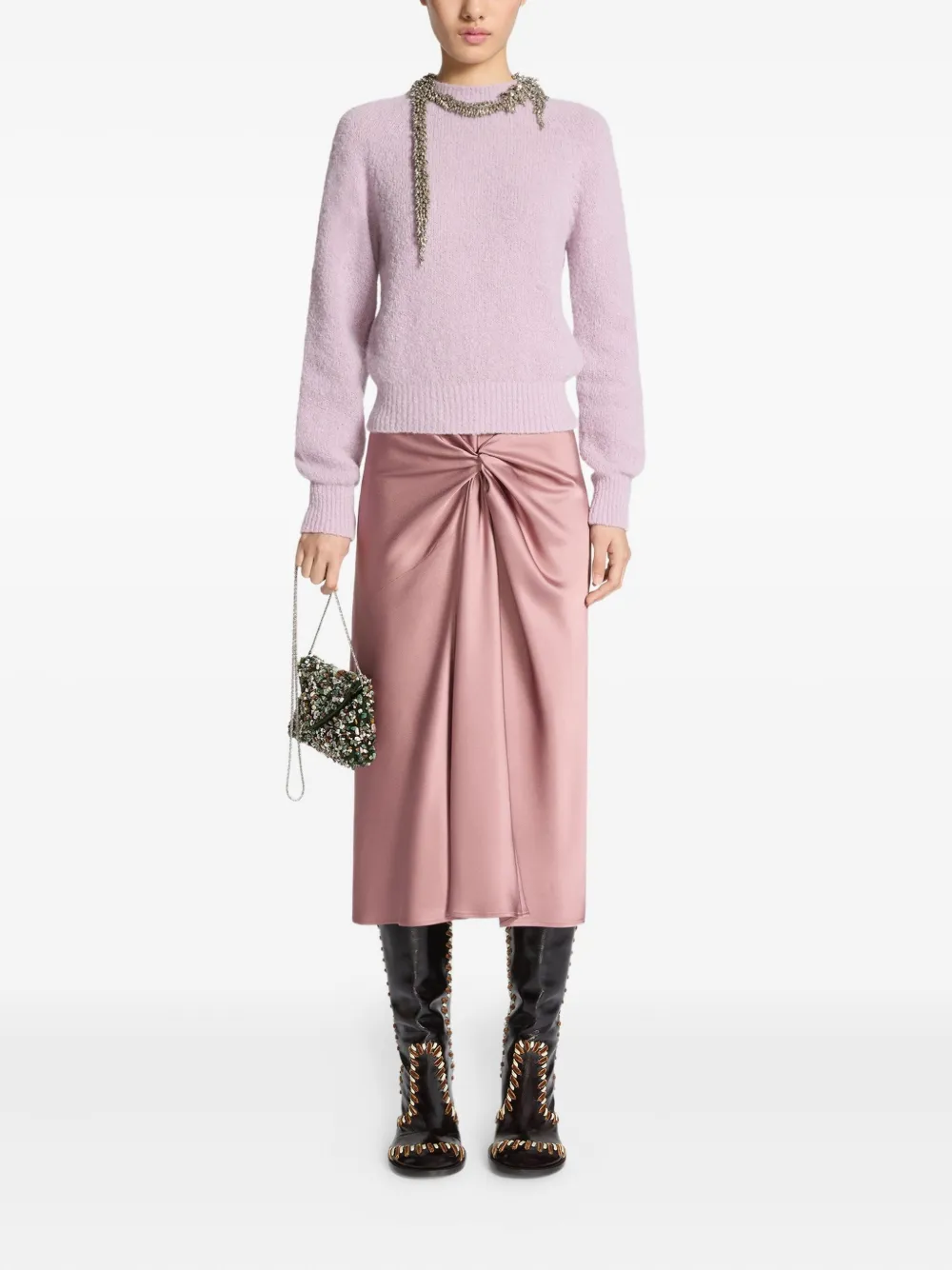DRIES VAN NOTEN crew-neck sweater | Knitted Sweaters | Image 2