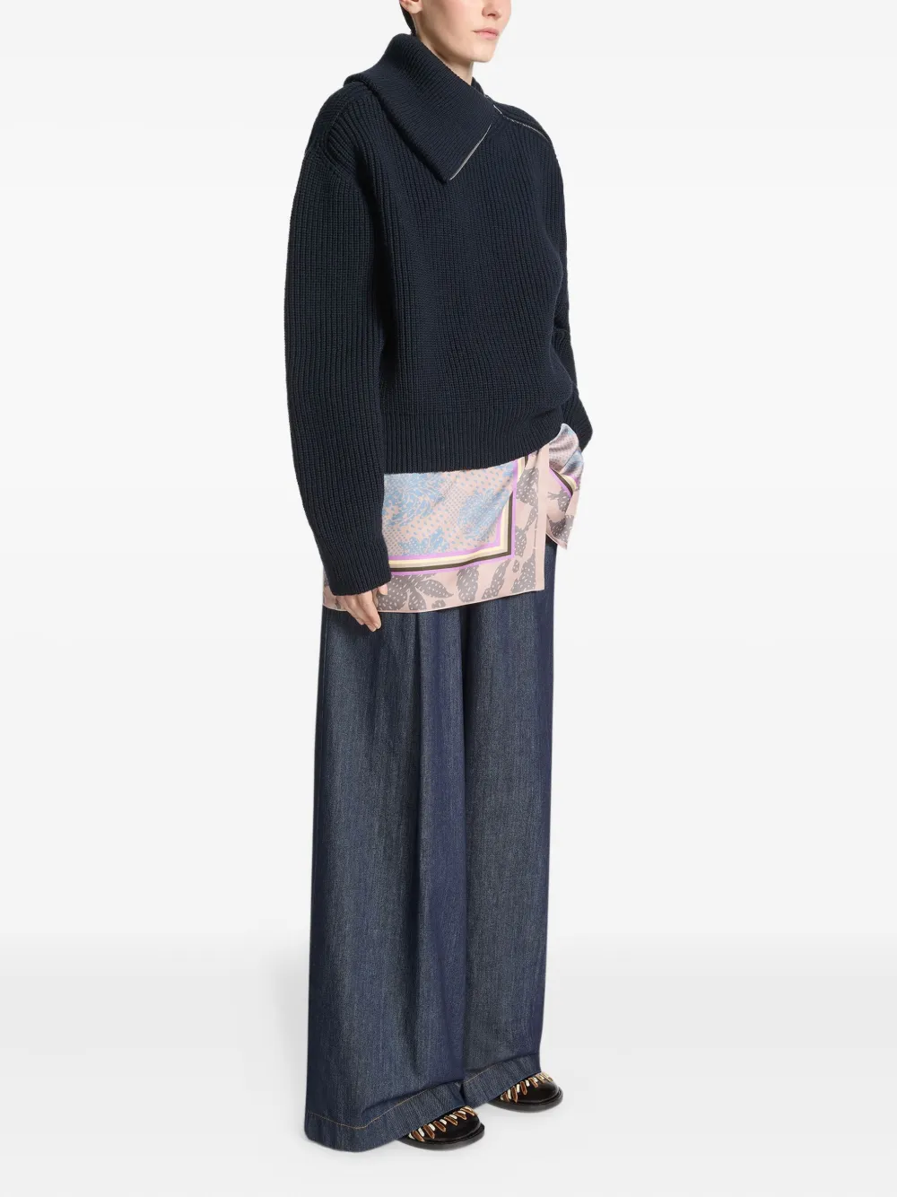 DRIES VAN NOTEN スカート DRIES VAN NOTEN パターン ミニスカート | ニュートラル