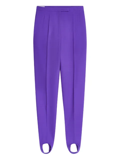 DRIES VAN NOTEN stirrup-detail pants