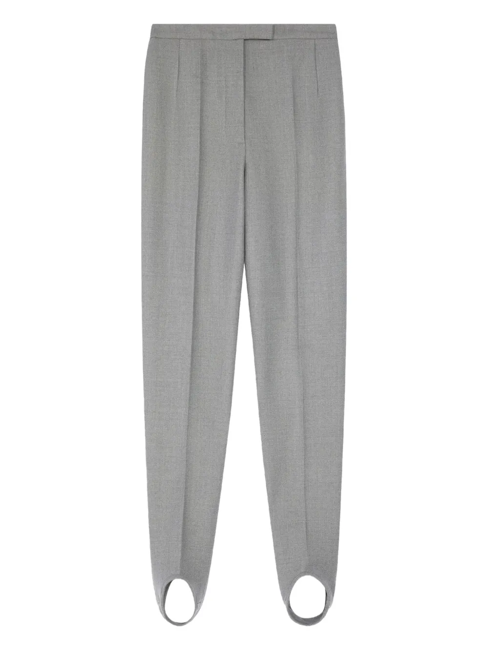 Dries Van Noten Stirrup Trousers In Gray