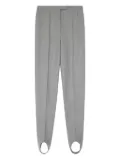 DRIES VAN NOTEN stirrup trousers - Grey