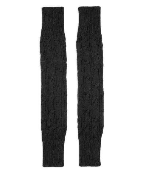 DRIES VAN NOTEN wool arm warmers