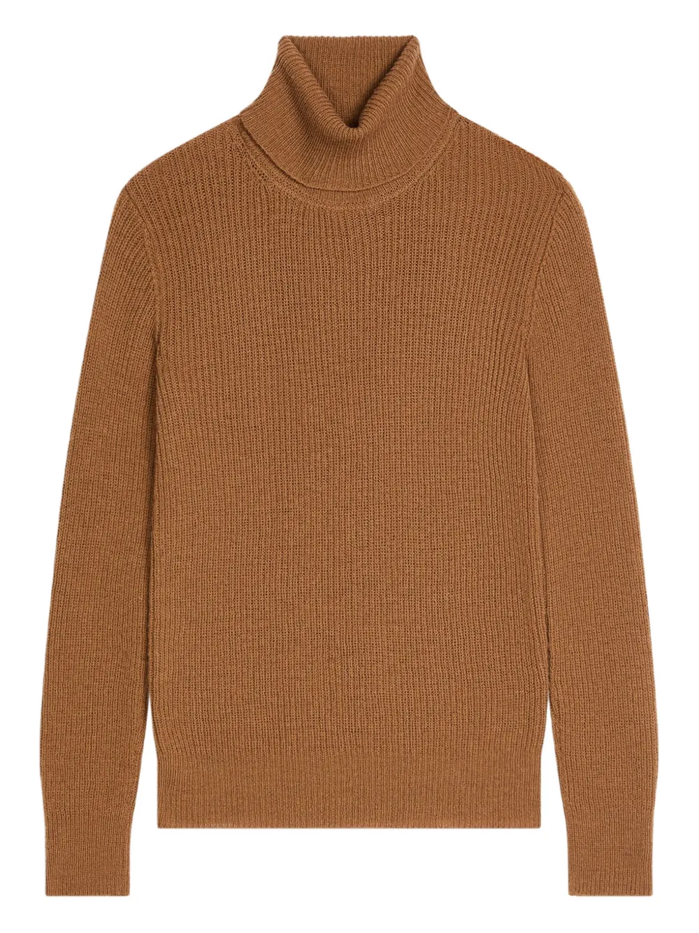 DRIES VAN NOTEN Geribbelde coltrui 703 BROWN