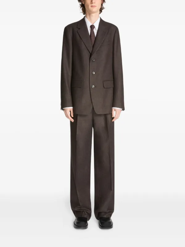 DRIES VAN NOTEN ウールブレンドネクタイ | ブラウン | FARFETCH JP