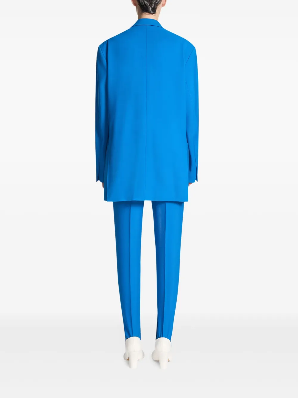 Dries Van Noten Single-breasted Blazer In Blue