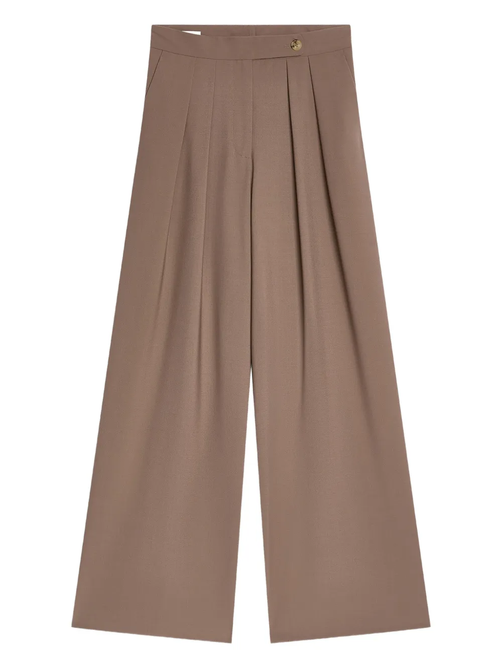 DRIES VAN NOTEN Plooibroek Bruin