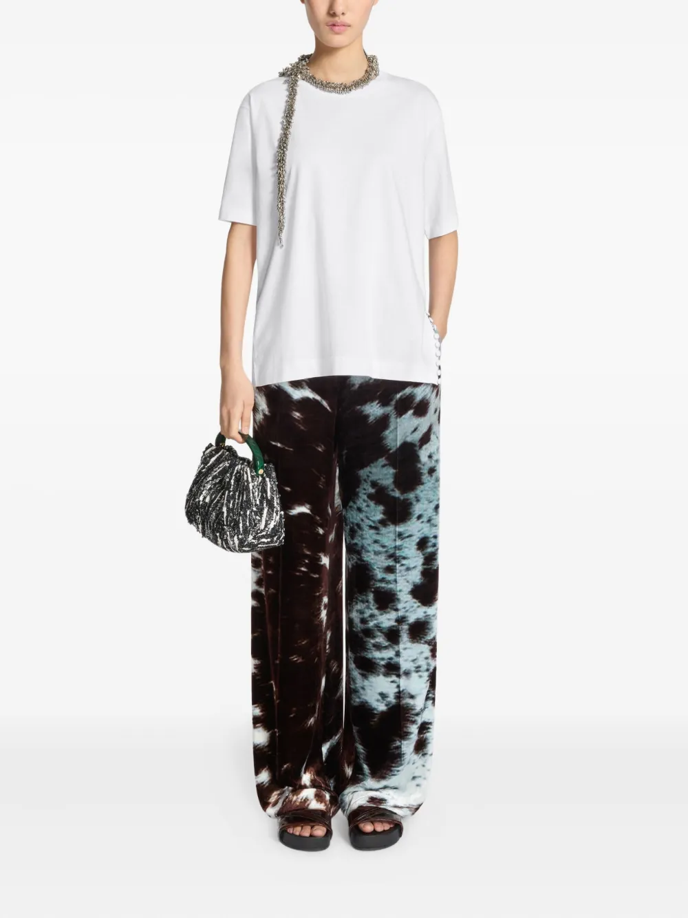 DRIES VAN NOTEN pleated sequin mini bag | Mini Bags | Image 2