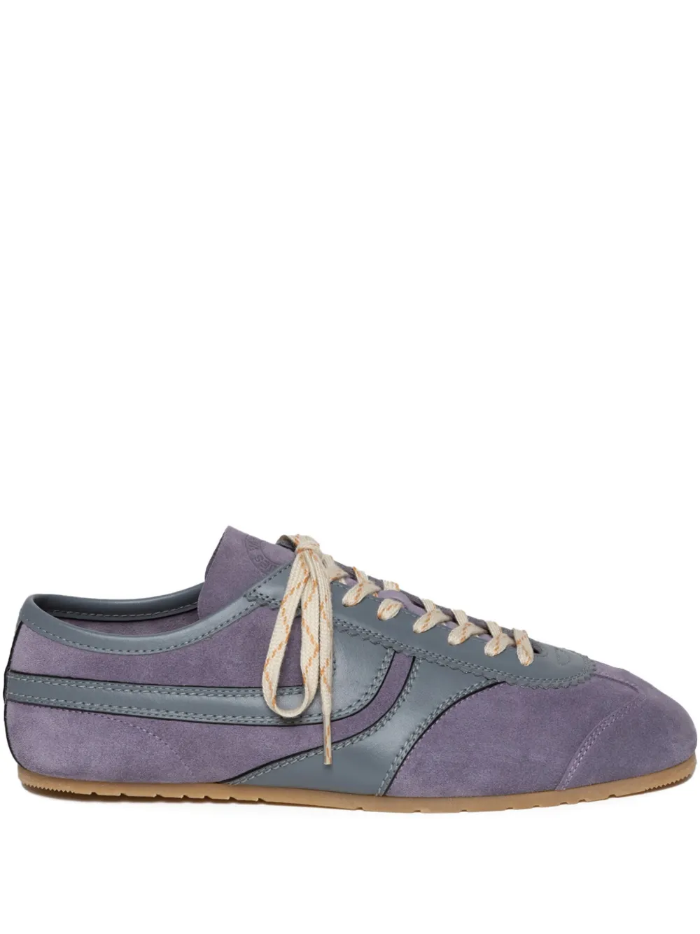 DRIES VAN NOTEN suede-panelled sneakers | Purple | Image 1