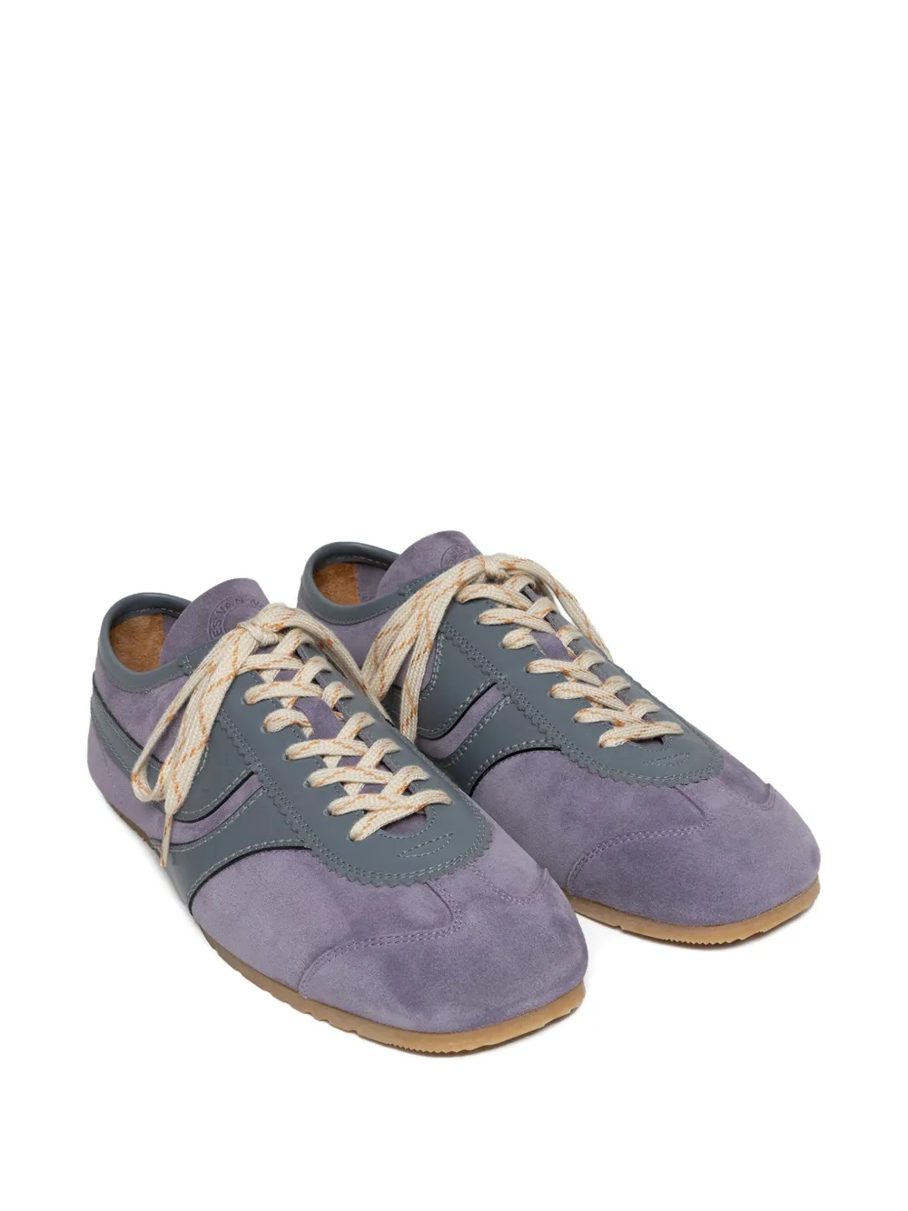 DRIES VAN NOTEN Sneakers met suède vlak - Paars