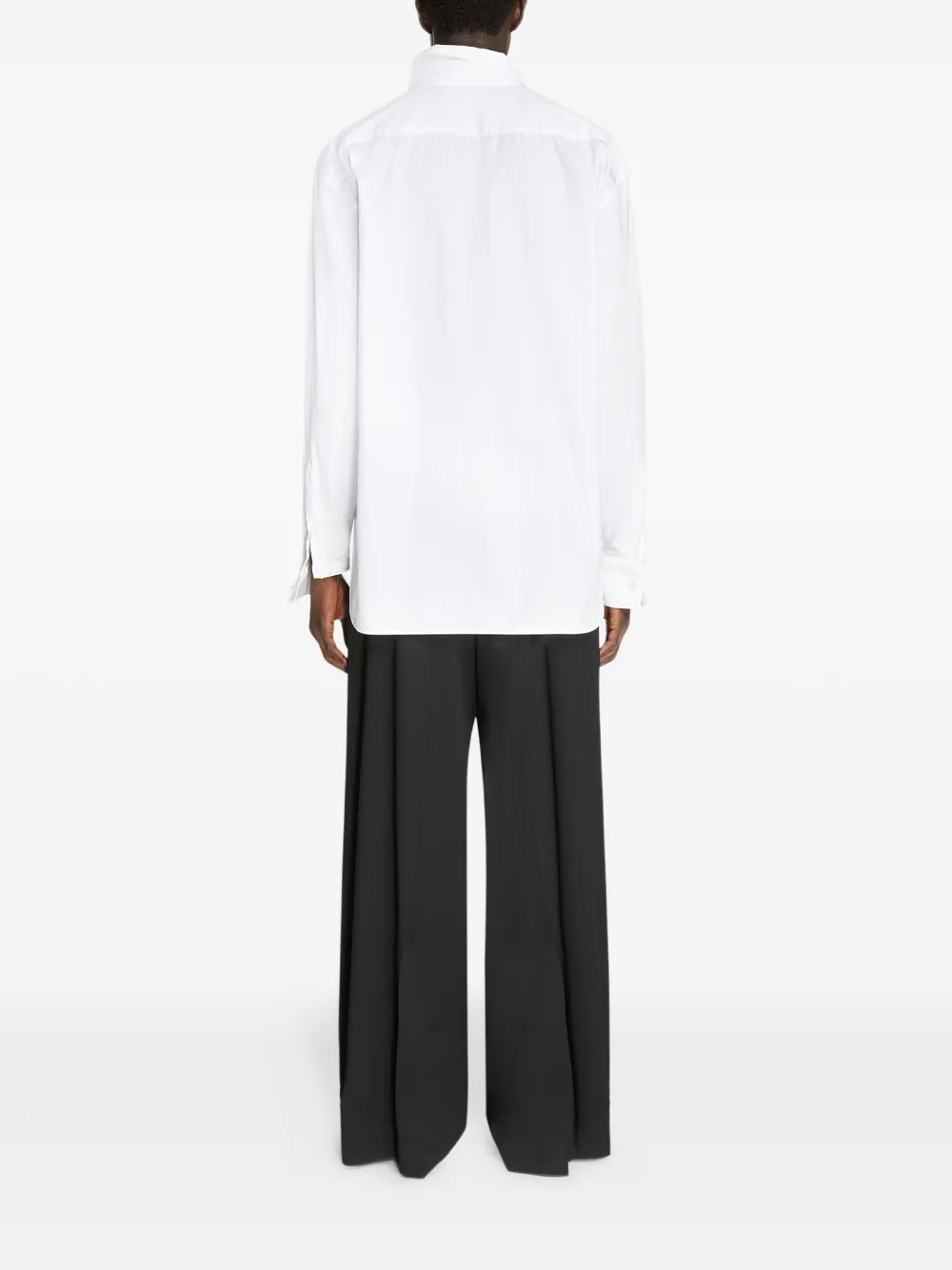 DRIES VAN NOTEN Katoenen overhemd Wit