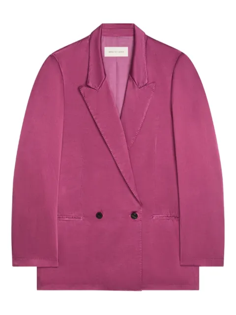 DRIES VAN NOTEN blazer con doble botonadura