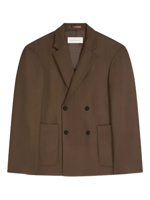 DRIES VAN NOTEN wool double-breasted blazer