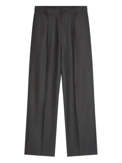 DRIES VAN NOTEN wool straight-leg trousers