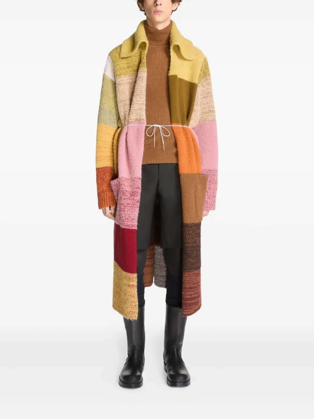 DRIES VAN NOTEN cárdigan con motivo patchwork | Cárdigans | Image 2