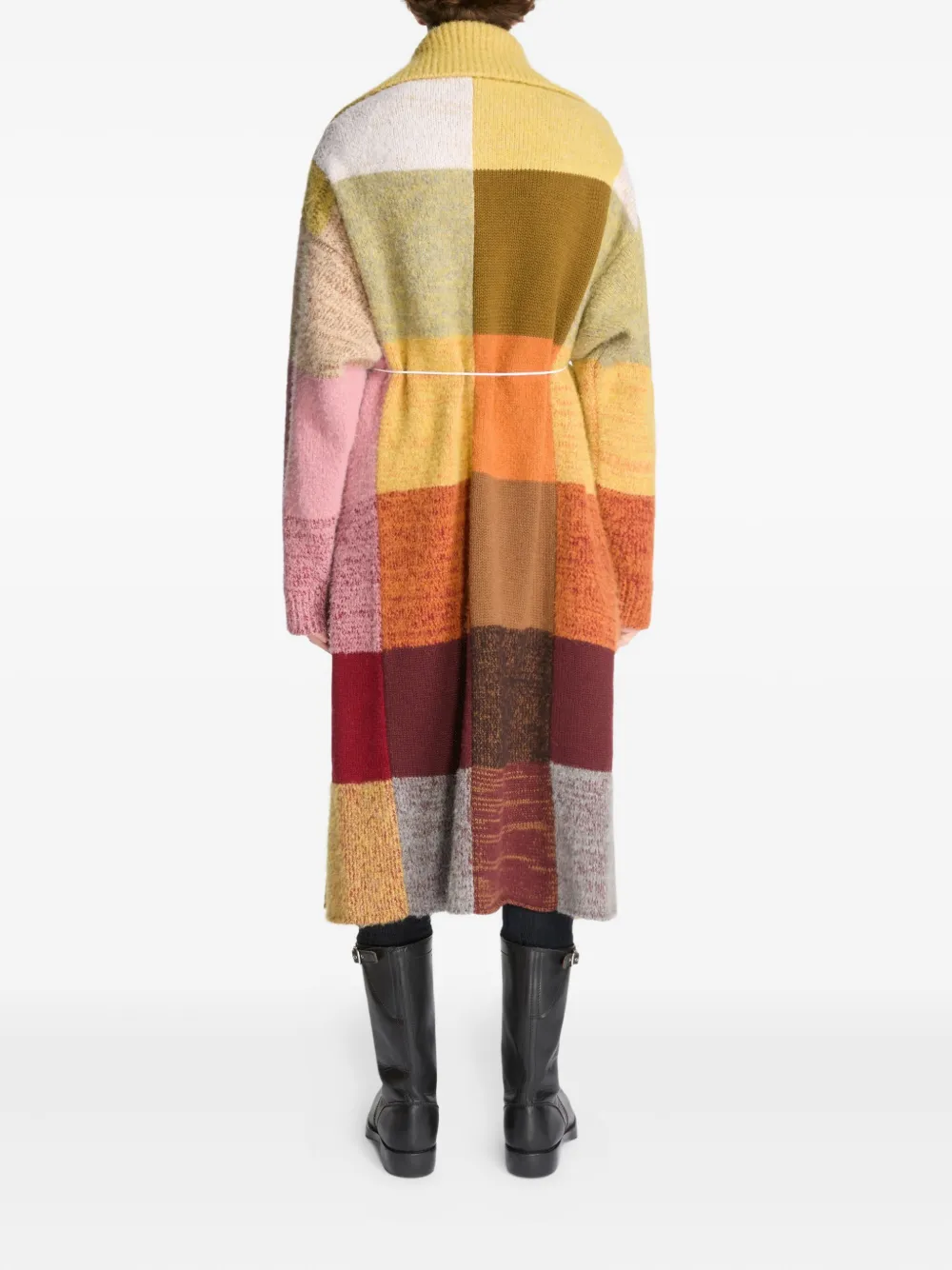 Dries Van Noten Patchwork-motif Cardigan In Multi