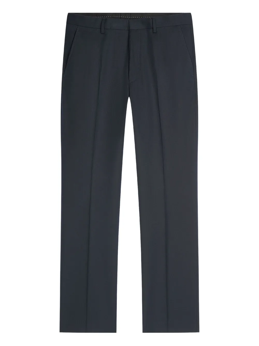 DRIES VAN NOTEN Straight broek van katoenblend Zwart
