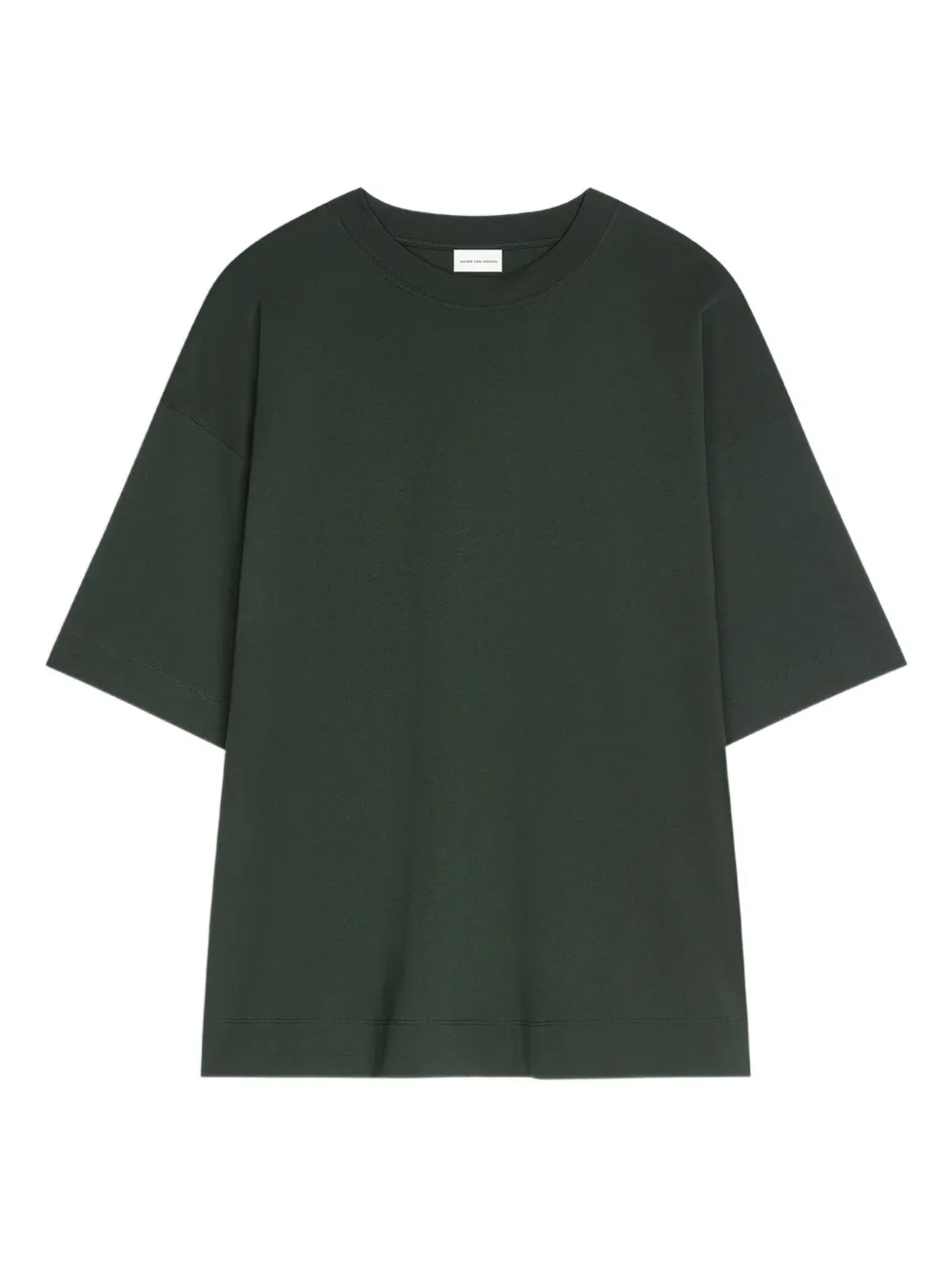DRIES VAN NOTEN Katoenen T-shirt Groen